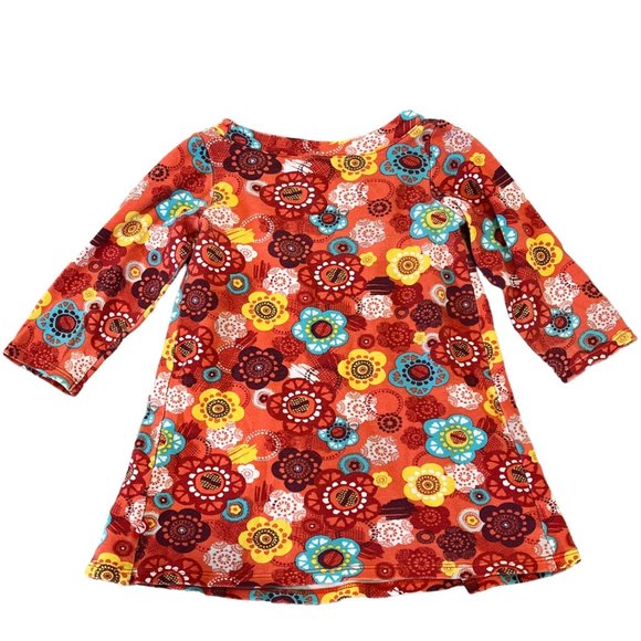 Zutano 2T Baby Girls Doily Print Multi Color Dress - Picture 2 of 4